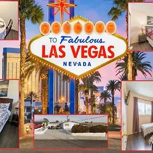 Vacation 3.5 Mi To Strip/dt/outlt Up To 8 Gst Holiday home Las Vegas